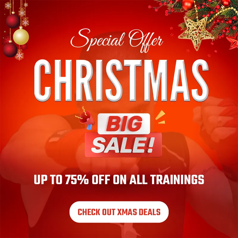 Christmas special offer up to 75% off on all trainings